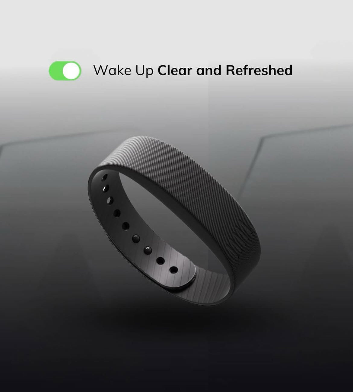 100% Wake-Up Alarm - black